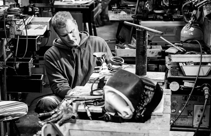 Impressionen Atelier S�ren Clausen � Annemone Taake - http://annemone-taake.com