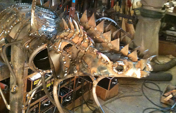 Drache f�r Zmigrod - Kunst von S�ren Clausen