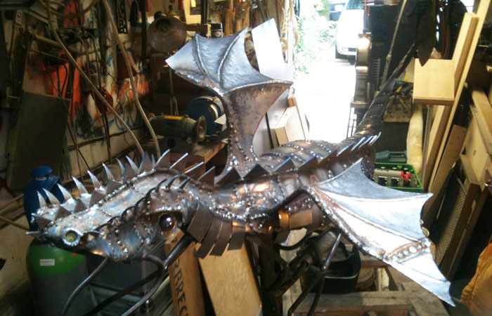 Drache f�r Zmigrod - Kunst von S�ren Clausen